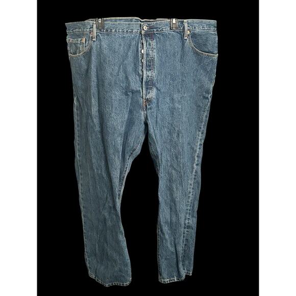 Levi's 501 Jeans Men's Big & Tall Size 50x29 Button-Fly‎ - Picture 1 of 8